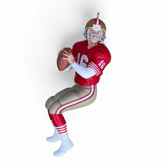 Lot 4: Hallmark Ornaments Mop Top Wendy Barbie Native Am Joe Montana Riding Hood - Picture 9 of 9